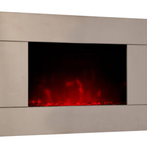 Cheminée électrique design "Pure inox"- Color Style - 1000 W ou 2000 W
