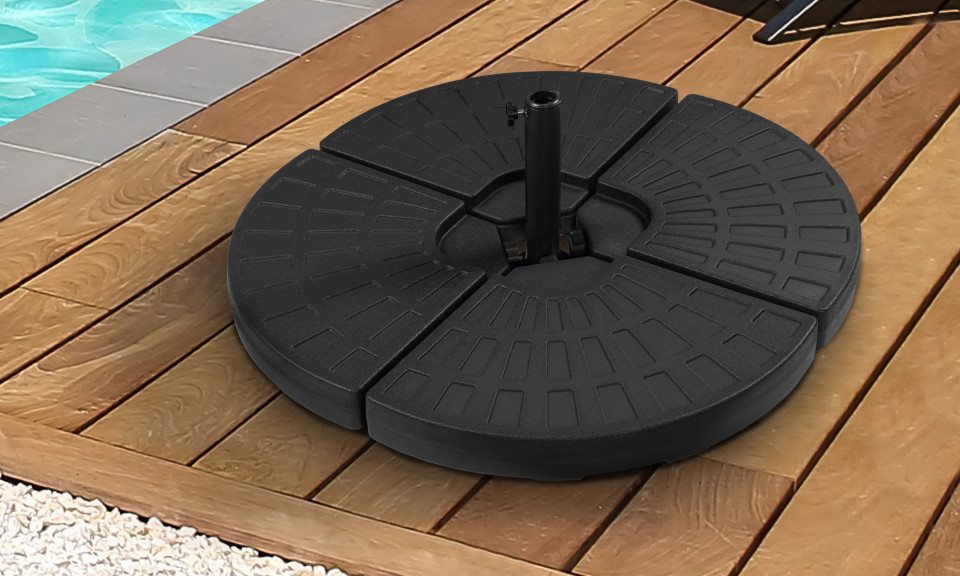 Dalle de parasol noire à lester – Image 10