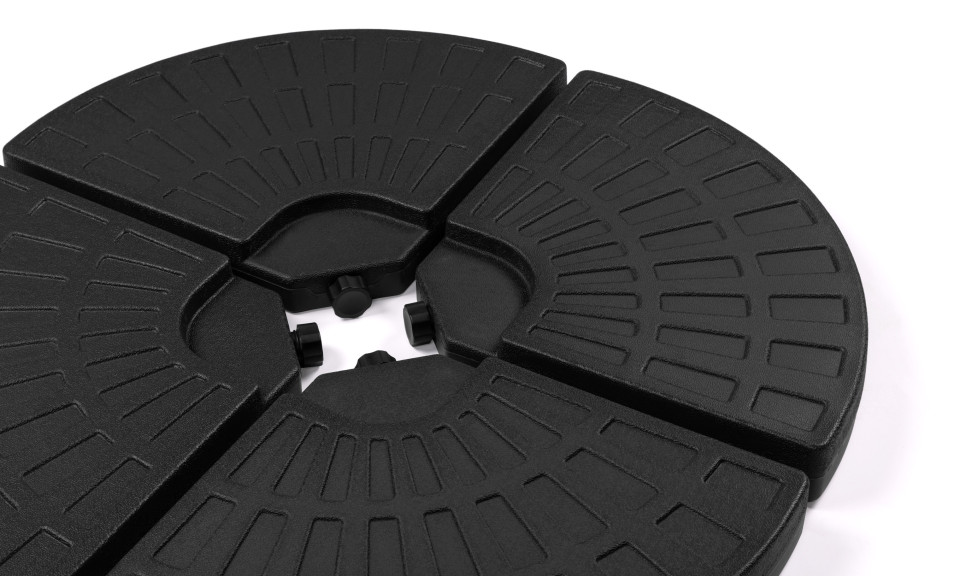 Dalle de parasol noire à lester – Image 11