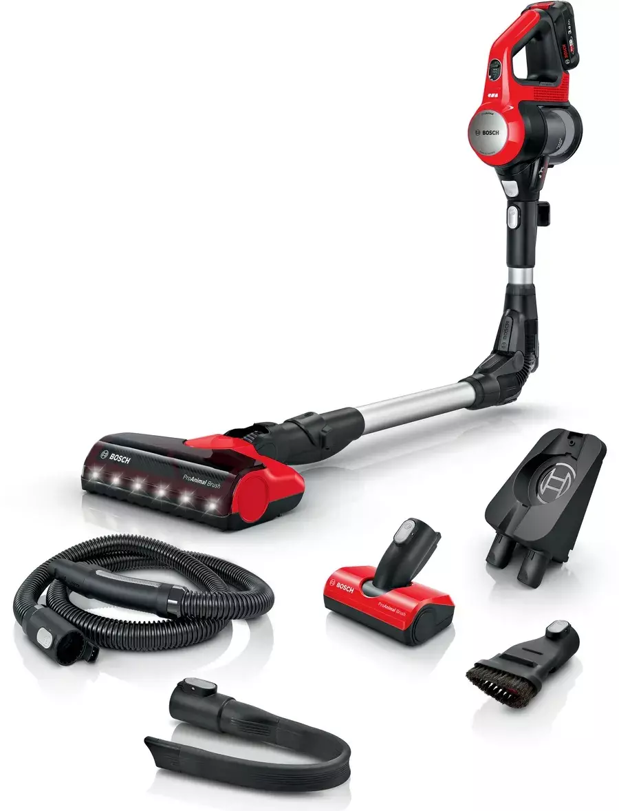 Aspirateur rechargeable Unlimited 7 ProAnimal Rouge