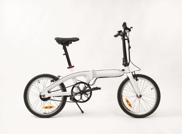 Vélo électrique pliable blanc 36 V EDISON