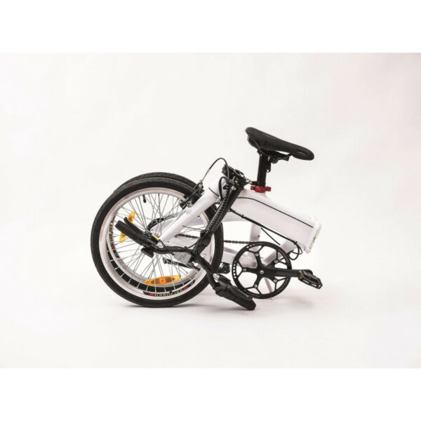 Vélo électrique pliable blanc 36 V EDISON – Image 3